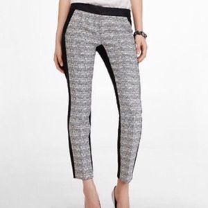 Express Columnist Tweed Front Ankle Pants